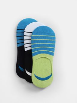 Jack & Jones - Men Stripes Multi-Color Pack of 3 Socks