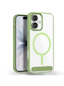 GRIPP - Green Clarion Mag-Safe Case with Kickstand for Iphone 17