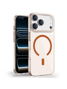 GRIPP - Orange Aero Mag-Safe Transparent Back Cover