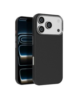 GRIPP - Black Carbon Slim Mag-Safe Carbon Fiber Texture Back Cover