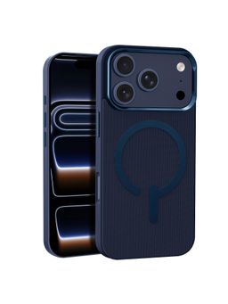 GRIPP - Navy Blue Horizon Mag-Safe Textured Matte Finish Back Cover