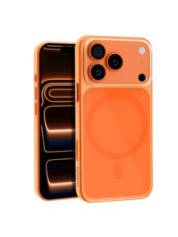 GRIPP - Orange Native Mag-Safe Transparent Back Cover