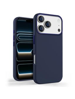 GRIPP - Navy Blue Rubon MagSafe 2025 Back Cover