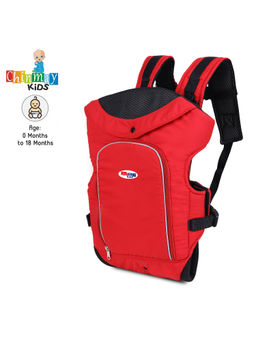 Chinmay Kids - Baby Carrier 3-In-1 Ergonomic Kangaroo Design - Red