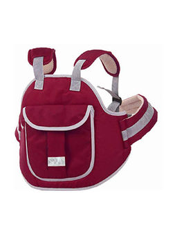 Chinmay Kids - Baby Two Wheeler Safety Belt Carrier Bag - Red
