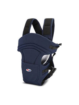 Chinmay Kids - 3 In 1 Baby Carrier Kangaroo Bag Shoulder Belt Sling Holding Strap - Navy Blue