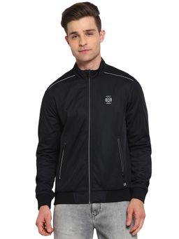 Lee - Regular Fit Black Solid Jacket