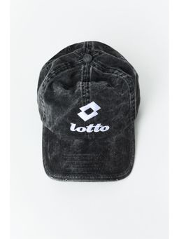 H&M - Men Black Embroidered-Motif Cotton Twill Cap