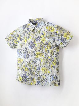 CHERRY CRUMBLE BY NITT HYMAN - Fine Cotton Printed Shirt for Boys
