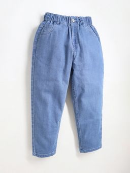 CHERRY CRUMBLE BY NITT HYMAN - Stylish Straight Fit Blue Jeans for Girls