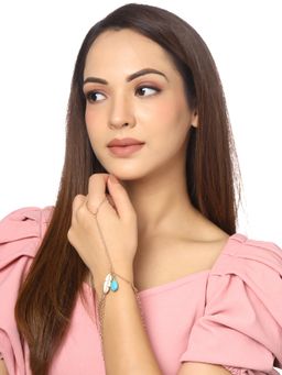 Yellow Chimes - Women Gold-Plated Charm Bracelet