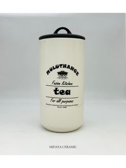 Legend - White Muluthange Large Jar - Tea
