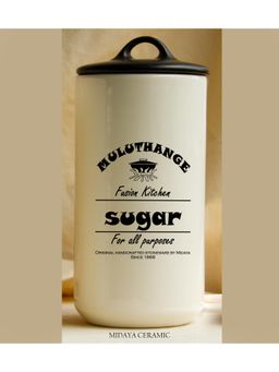 Legend - White Muluthange Medium Jar - Sugar