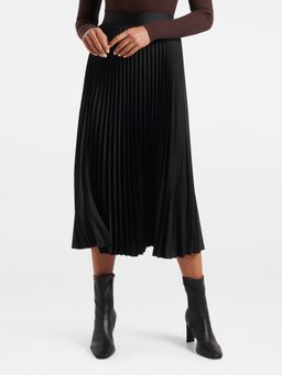 Forever New - Ester Satin Pleated Midi Skirt