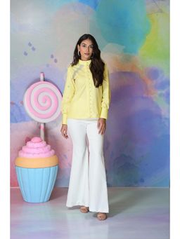 Ombrello - Lemon Yellow Shirt with Pant (Set of 2)