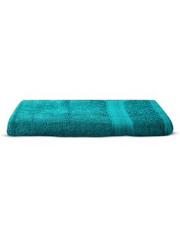 Layers - Aqua Plush 450 Gsm Turquoise Bath Towel (L)