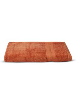 Layers - Aqua Plush 450 Gsm Brown Bath Towel (L)
