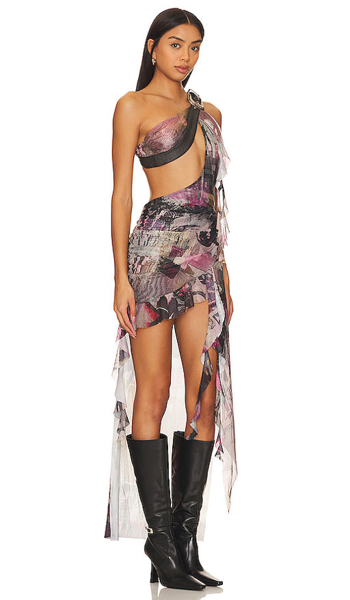 chinese dress ladies Shop Fatale Maxi Dress in Dusk | Jaded London