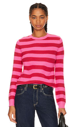 JUMPER 1234 - Stripe Crew Sweater