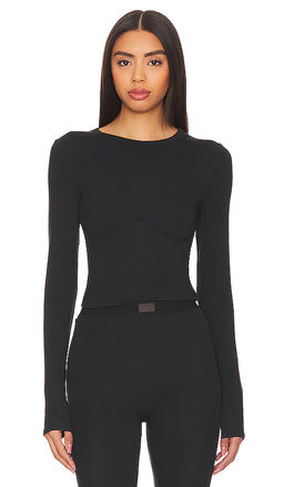 LUNYA - Soft Modal Rib Underpin Long Sleeve