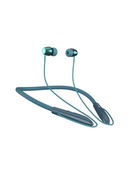 Portronics - Harmonics 230 Wireless Bluetooth Headset Upto 10Hrs Playtime Rapid Charging (Green)