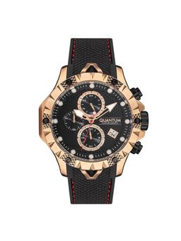Quantum - Hunter Chronograph Black Round Dial Mens Watch - HNG957.451_A (M)