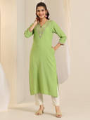 Green color option, Currently selected