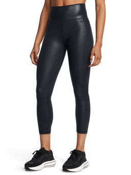 Under Armour - Women Black Meridian Shine Ankle Leggings