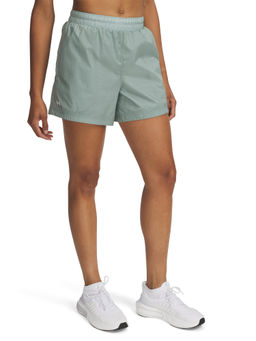 Under Armour - Women Green Rival Woven Shorts