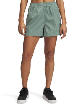 Under Armour - Women Green Unstoppable Utility Shorts