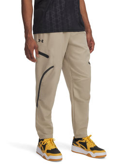 Under Armour - Men Beige Unstoppable Cargo Trackpant