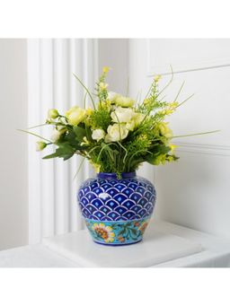 Folkstorys - Helianthus Floral Hand Painted Vase