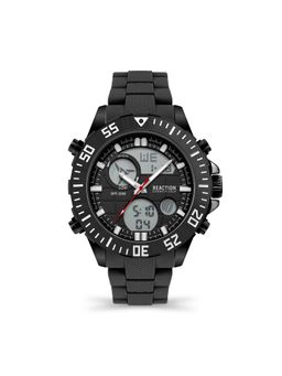 Reaction Kenneth Cole - Analogue-Digital Men Black TPU Band Mario Watch KRWGP2192201