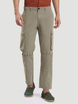 Bene Kleed - Men Solid Relaxed Fit Cargo