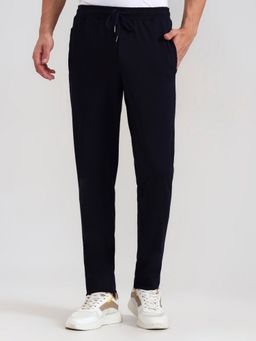 JadeBlue - Navy Blue Slim Fit Track Pant