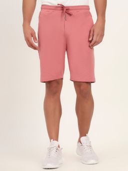 JadeBlue - Peach Slim Fit Cotton Stretch Comfortable Fit Modern Style Shorts