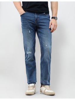 U.S. Polo Assn. Denim Co. - Men Relaxed Fit Blue Casual Jeans