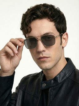 Carlton London - Blue Uv Protection Rectangle Men Sunglasses (Clsm538)