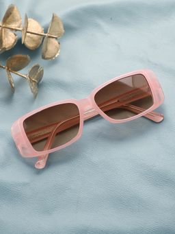 Carlton London - Brown Uv Protection Rectangle Women Sunglasses (Clsw528)