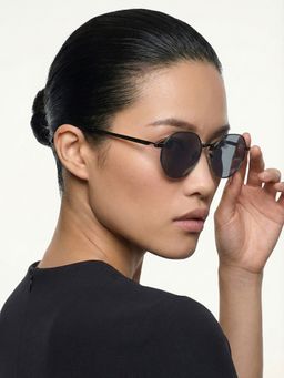 Carlton London - Blue Uv Protection Round Women Sunglasses (Clsw536)