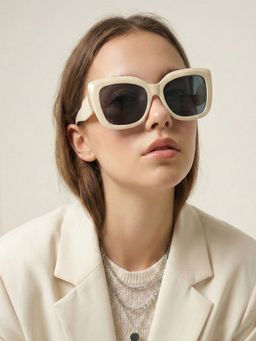 Carlton London - Black Uv Protection Cat Eye Women Sunglasses (Clsw548)