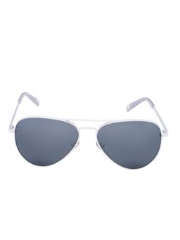 Vanderbilt New York - Silver Uv Protection Aviator Men Sunglasses (07E5Col1Sil)