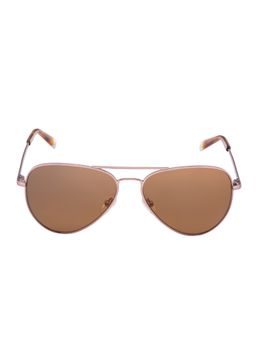 Vanderbilt New York - Brown Uv Protection Aviator Men Sunglasses (08E5Col2Bro)
