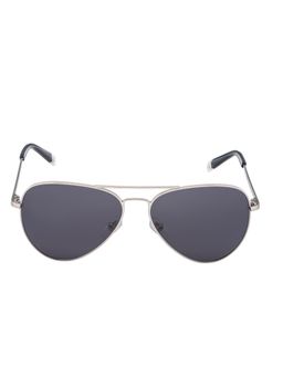 Vanderbilt New York - Grey Uv Protection Aviator Men Sunglasses (10E5Col4Gry)