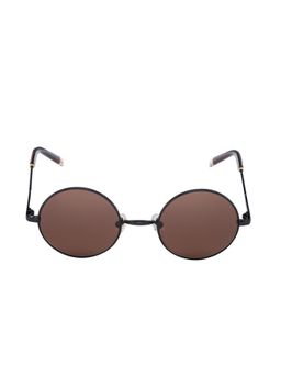 Vanderbilt New York - Brown Uv Protection Round Unisex Sunglasses (23I1Col3Bro)