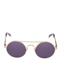 Vanderbilt New York - Grey Uv Protection Round Unisex Sunglasses (26S5Col3Gry)