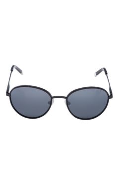 Vanderbilt New York - Grey Uv Protection Round Unisex Sunglasses (40D1Col1Gry)