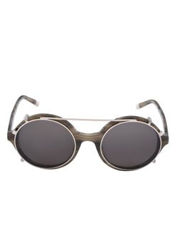 Vanderbilt New York - Grey Uv Protection Aviator Men Sunglasses (47D9Col4Gre)