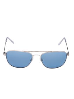 Vanderbilt New York - Blue Uv Protection Aviator Men Sunglasses (49B1Col2Blu)