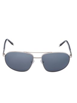 Vanderbilt New York - Silver Uv Protection Navigator Men Sunglasses (59F1Col3Sil)